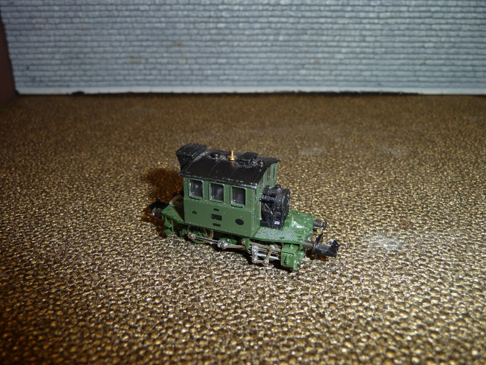 Trix N 12017 Dampflok Glaskasten BR 98 grün - Bild 2 von 4