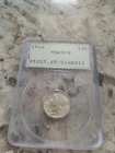 1940-D Mercury Dime PCGS MS65FB OGH Rattler Slab....LooK!!