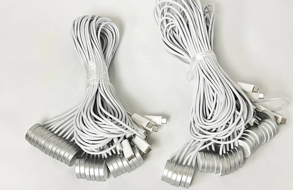 Lote de 50 Cargador Rápido Magnético Original Apple Watch a Cable USB-C (1M) Trenzado Foto 2 de 4