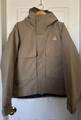 Nike Mens Large $265 ACG PrimaLoft Skull Peak Storm-FIT Jacket Khaki FV8681-247