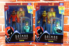 McFarlane Batman The Animated Series Scarecrow & Platinum Condiment Hing BAF