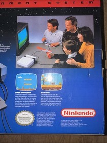 Nintendo NES Action Set Box Controller Gun Duck Hunt/Super Mario Bro Game New