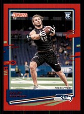 2020 Donruss Press Proof Red #277 Colby Parkinson Rookie RC Seattle Seahawks