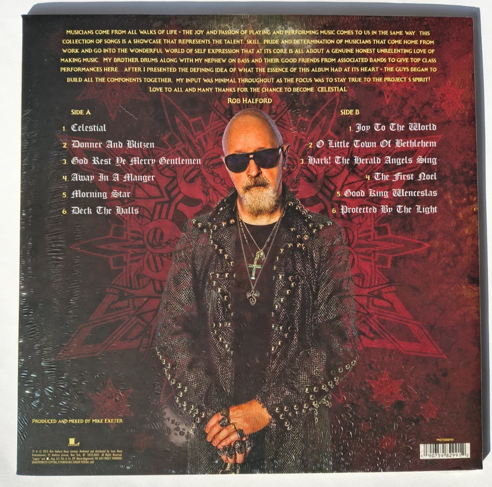 Halford Celestial lp gold signiert vinyl autogramm signed neu - Bild 3 von 4
