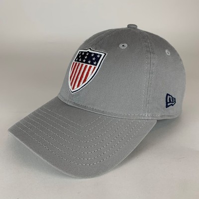 Team USA Olympic Team Gray New Era 9Twenty Relaxed Fit Strapback Adjustable  Hat