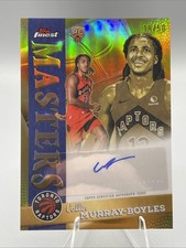 Topps Finest Masters Collin Murray-Boyles Autograph Rookie /50 Raptors