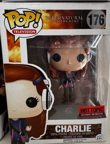 Funko Pop! Vinyl Supernatural Charlie Bradbury #176 Rare Vaulted Figure