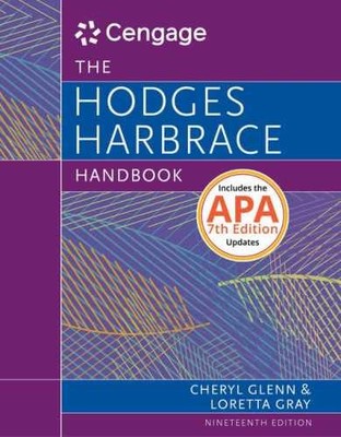 Hodges Harbrace Handbook, 2016 - Hardcover, by Glenn Cheryl; Gray - Very Good