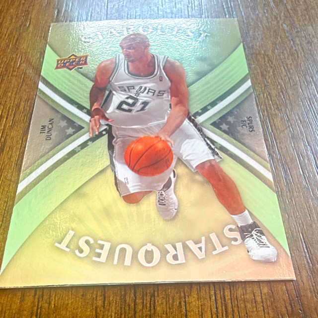 Upper Deck 2008-09 UD First Edition Starquest Insert Tim Duncan Spurs #SQ-8