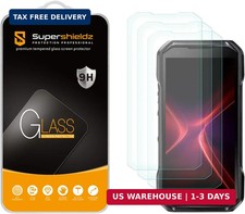3 Pack Designed for Kyocera DuraForce Pro 3 Tempered Glass Scre