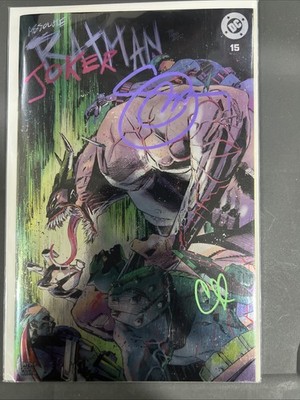 Absolute Batman #15 | Signed 2X by Clay Mann AND SCOTT SNYDER 1st Joker W/COA