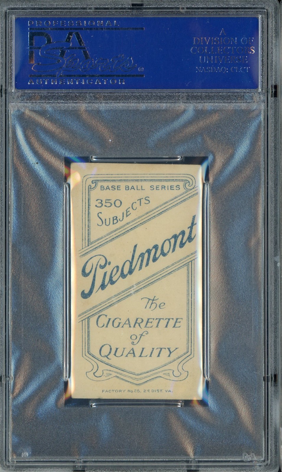T206 Mike Mowrey Cincinnati Piedmont 350 Subjects PSA 6 EX-MT view 2