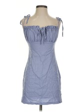 PrettyLittleThing Women Blue Cocktail Dress 4