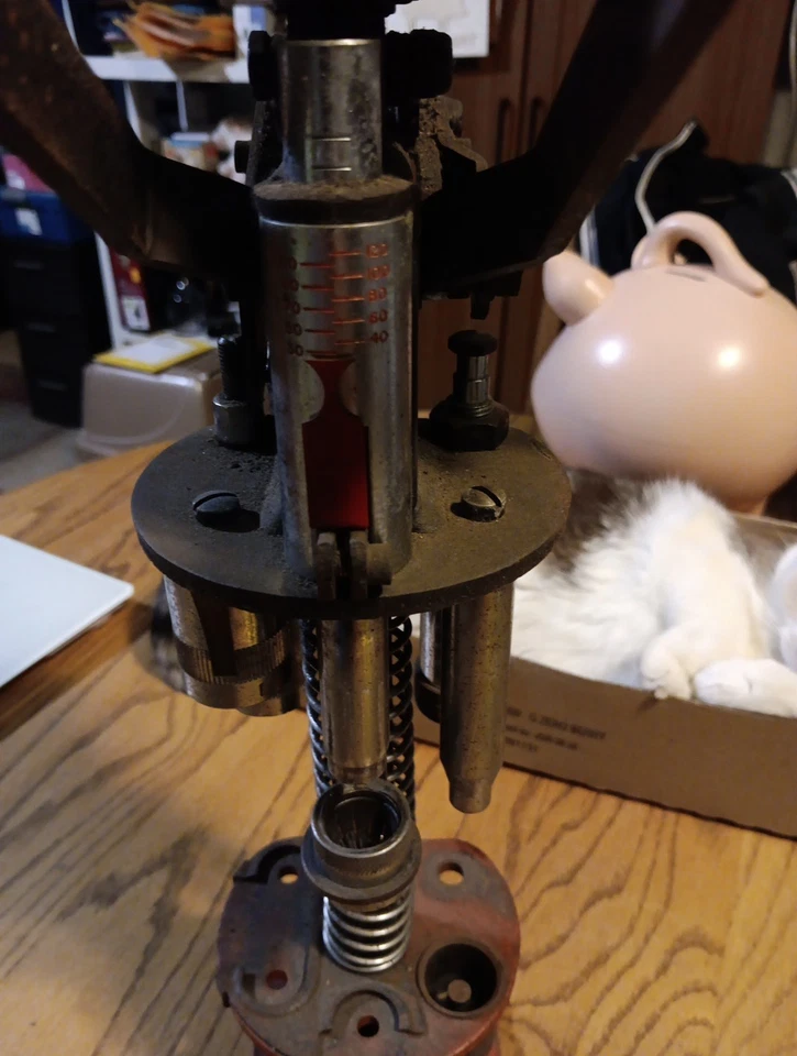 Recargador de carcasa de disparo calibre 12 MEC 600 Jr usado ¡¡EE. UU.!! Piezas o reparación ver descripción Foto 3 de 4