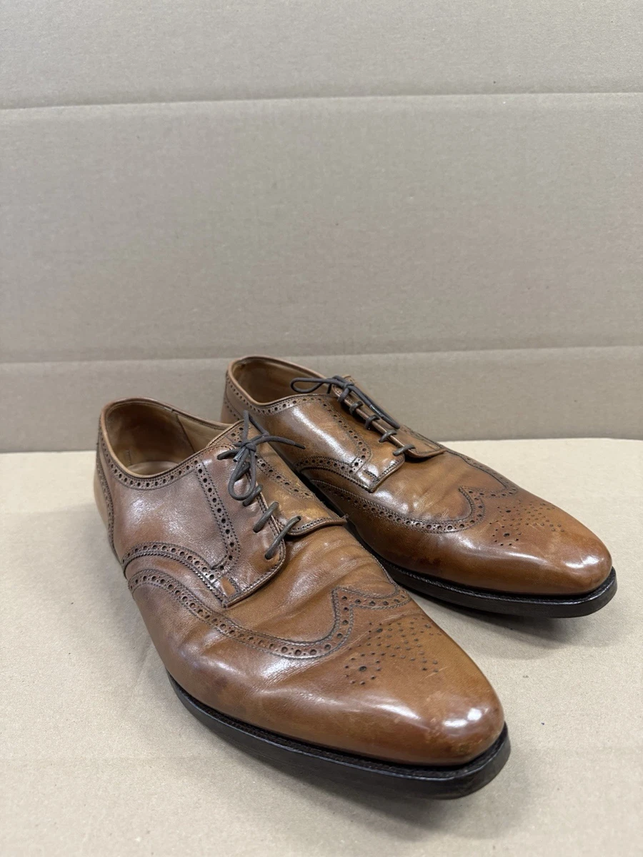 Paul Stuart Oxford Leather Upper Dress Shoes for Men for  display picture 1