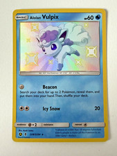 Alolan Vulpix SV8/SV94 Hidden Fates Shiny Vault Holo EN 2019