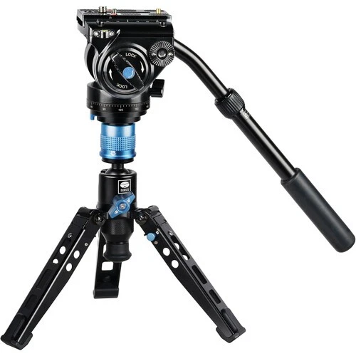 Sirui 5-Section Carbon Fiber Monopod with VH-10 Video Head (P325FS+VH10) - Image 3 of 4