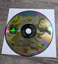 Rampage World Tour (PlayStation 1, 1997) PS1 Disc Only TESTED