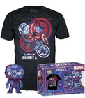 Captain America Funko Pop and T-Shirt Combo Art Series Target Exclusive XL
