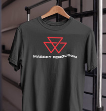Massey Ferguson Mens  T Shirt Tractor Agricultural Classic Dad Grandad Present