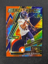 2025 Select Luther Burden III rookie patch Tye dye Prizm 24/25 jersey match F354