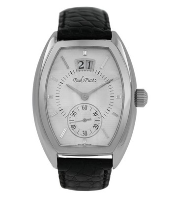 Paul Picot Firshire 2000 Big Date Silver Dial Steel 4093-048 33mm Unisex Quartz