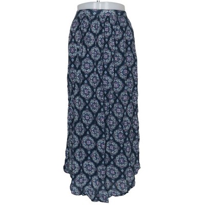 Hollister, Maxirock, Größe: XS, Blau/Mehrfarbig, Viskose, Damen #KIL