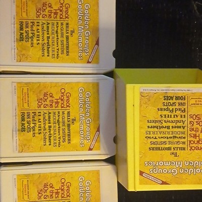 Reader's Digest Golden Groups: Golden Memories 8-Track Box Set Collector's Edit 