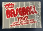 1989 FLEER BASEBALL UPDATED SET-FACTORY SEALED BOX-BRAND NEW!