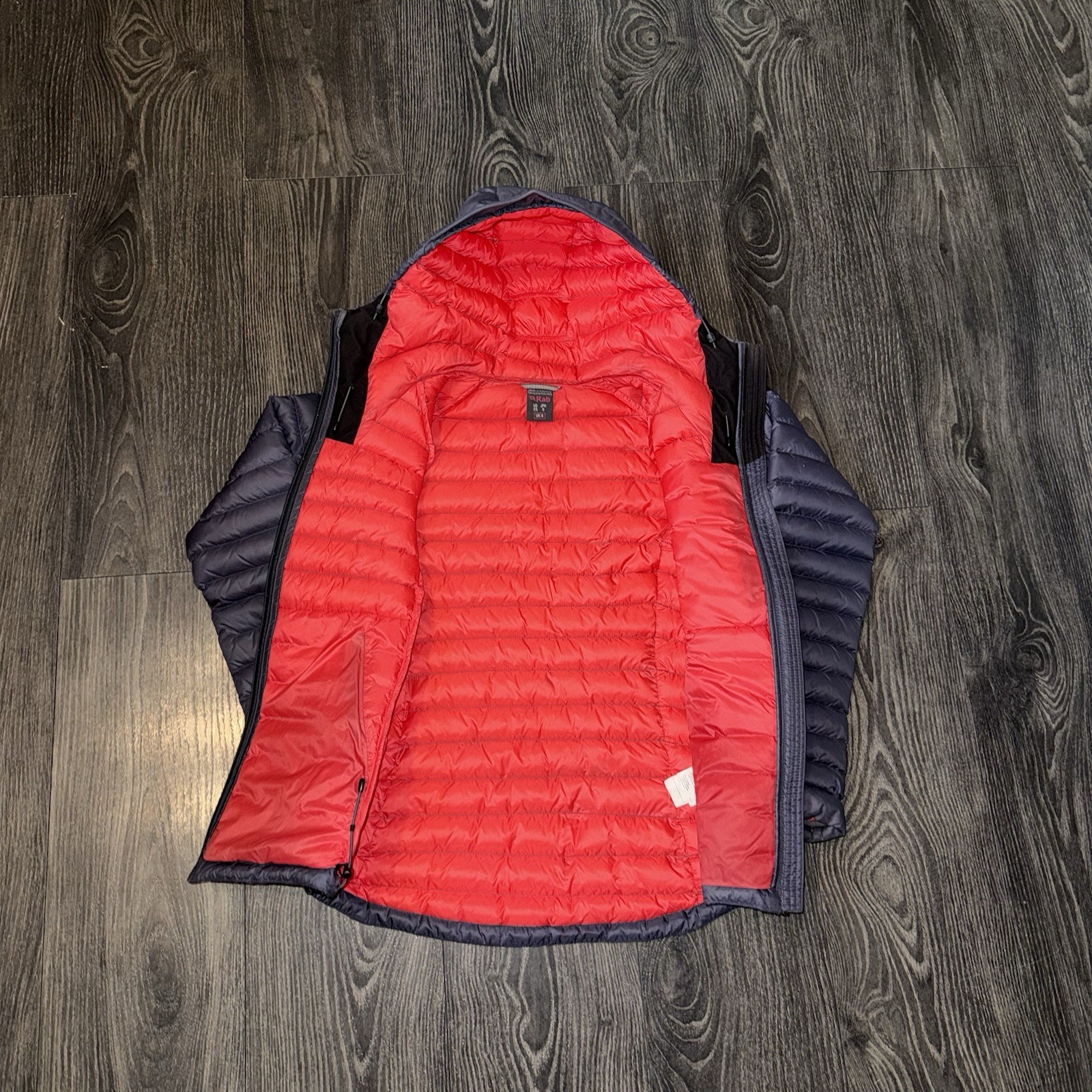 Rab Microlight Alpine 90% Down Puffer jacket navy… - image 2