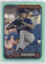 2024 Topps Pro Debut Aqua Foil 54/75 Seth Keener #PD-64 tj1