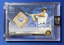2022 MLB Topps Now 650B Juan Soto 1st Game San Diego Padres Autograph Base 37/49