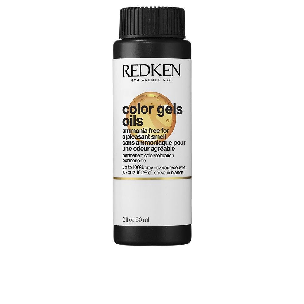 Redken Donna Chiaro/Rosso Tinta Per Capelli, Gel Colorati Oli 000 Trasparente 60Ml (000, Rosso/Rame) - Immagine 3
