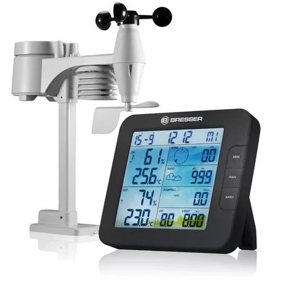 BRESSER ClimateConnect Wetterstation 7in1 WLAN Tuya Smart Home Außensensor