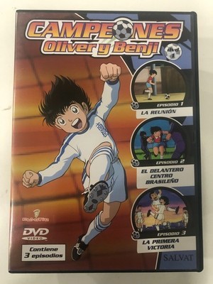 PELICULA EN DVD. CAMPEONES. OLIVER Y BENJI. 3 EPISODIOS