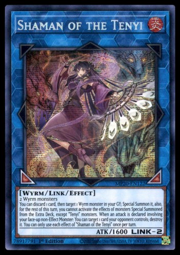Shaman of the Tenyi MP20-EN122 YuGiOh 2020 Tin of Lost Memories Mega Pack card