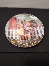 Vintage Danbury Mint M. J. HUMMEL (Come Back Soon) Collector Plate Flawless