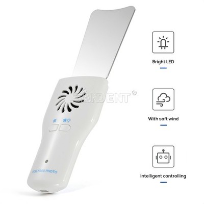 Dental Occlusal Mirror Fog Free LED Intra Oral Photo System + 4 pcs Mirrors us