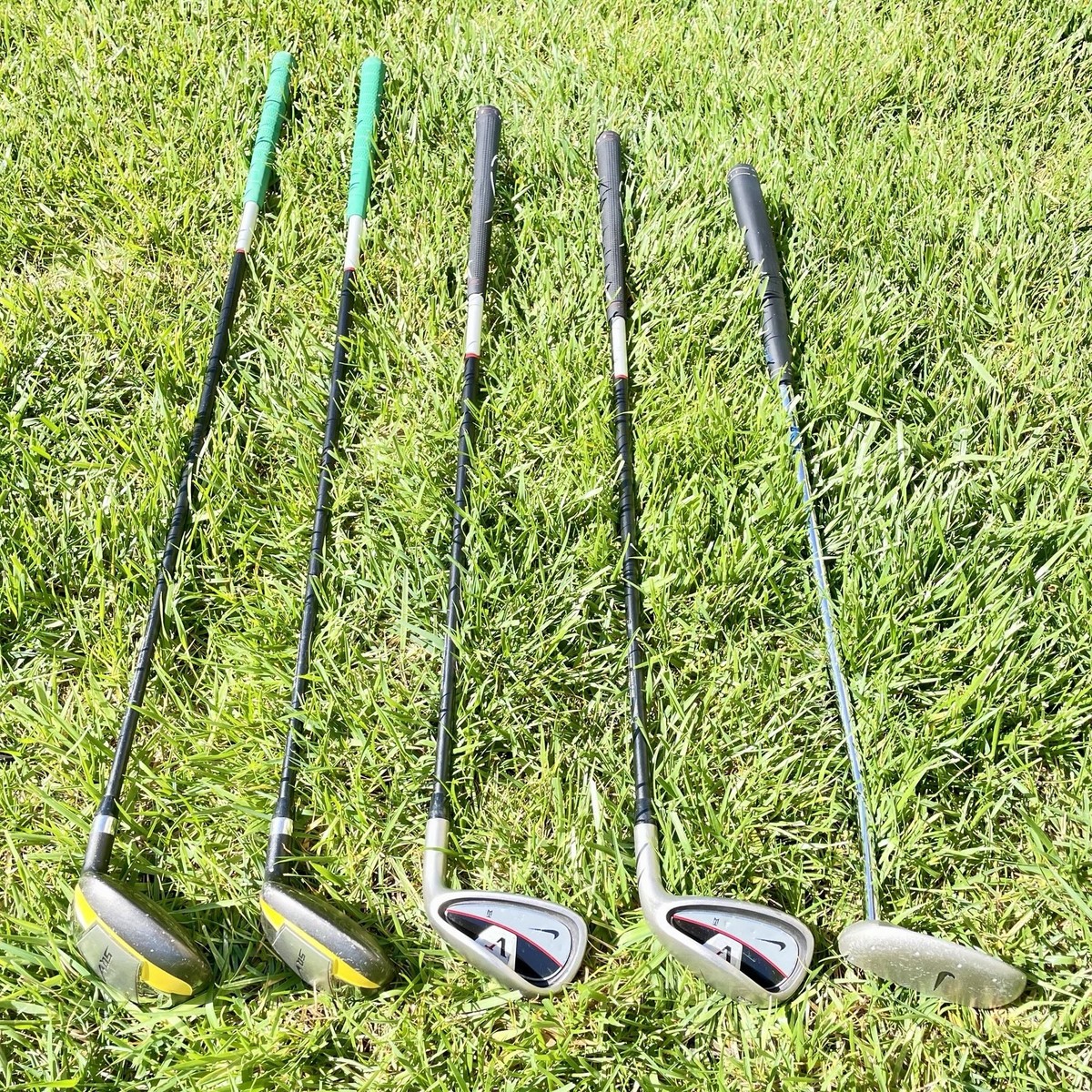 Nike Golf Tiger Woods Junior SQ/VR Set-Driver, 4 Hybrid, 7, 9
