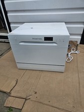 Image of Russell Hobbs RHTTDW6W Compact Table Top Dishwasher - White