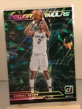 2022 Chronicles Draft Picks Kendall Brown Power Formulas Rookie RC Pacers /7