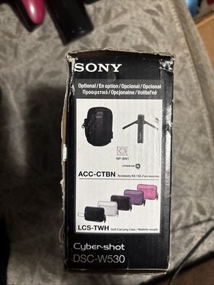 Sony Cyber-shot DSC-W530 14.1MP Digital Camera - Black for sale
