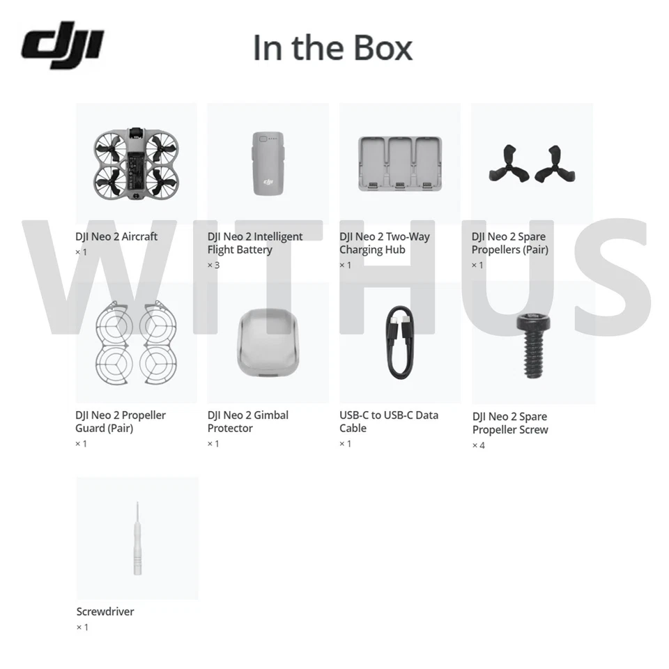 DJI Neo 2 Fly More Combo (Drone Only)(3 Battery) Camera Drone /No Tariffs In US= - Image 2 of 4