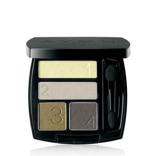 Avon TRUE COLOR Eyeshadow Quad KHAKI STYLE ~NIB~ NEXT DAY SHIP~ SUBTLE SHIMMER - Image 2 of 4
