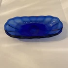 Vintage Anchor Hocking Cobalt Blue Glass Dish