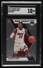 2019-20 Panini Mosaic NBA Debut Kendrick Nunn #268 SGC 10 GEM 04w9