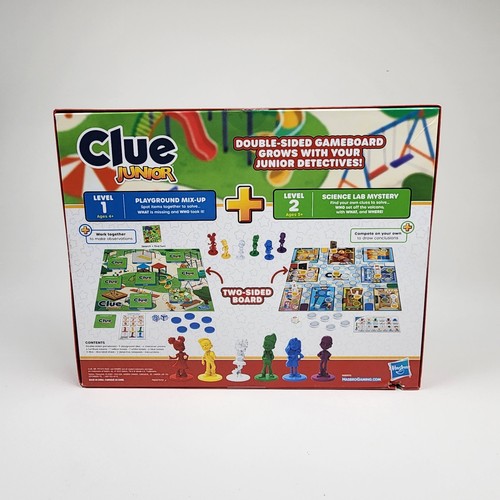 Clue Junior Board Game – 2 Games in 1 Mystery Game for Kids Ages 4+ (Hasbro) - Bild 3 von 8