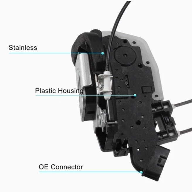Rear Right Door Latch Lock Actuator Motor with Cable for Nissan Sentra 2007-2012 - Image 4 of 4