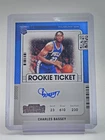 CHARLES BASSEY 2021-22 CONTENDERS ROOKIE TICKET AUTO #139 76ERS Q7286