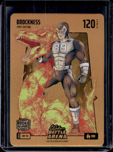 2026 Bo Jackson Battle Arena Griffey BrockNess Orange Battlefoil #OBF-90